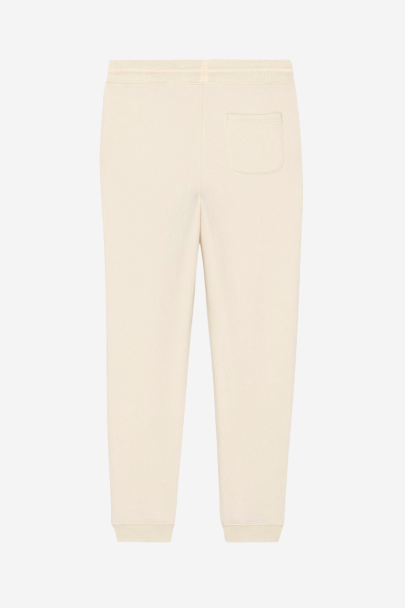 Pantalon Jogging Unisexe Naturel Dos