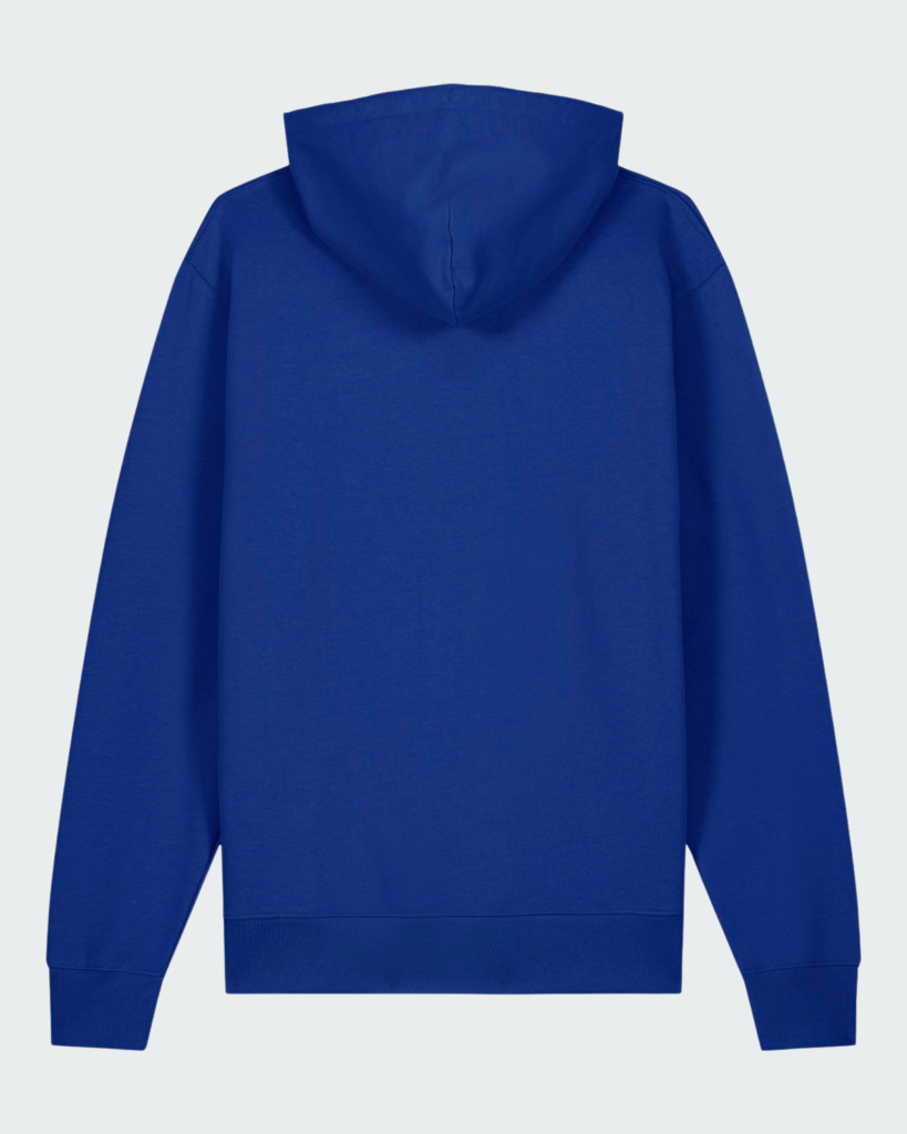 Sweat Capuche Bleu de Travail Dos