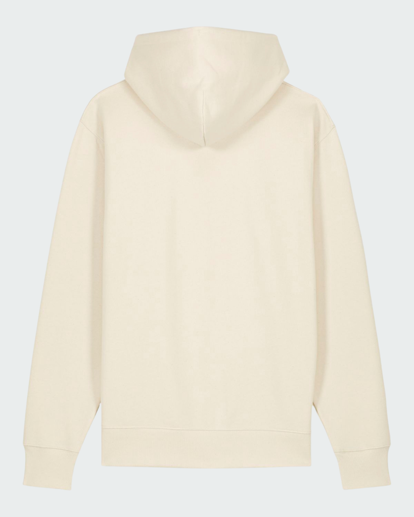 Sweat Capuche Naturel Dos