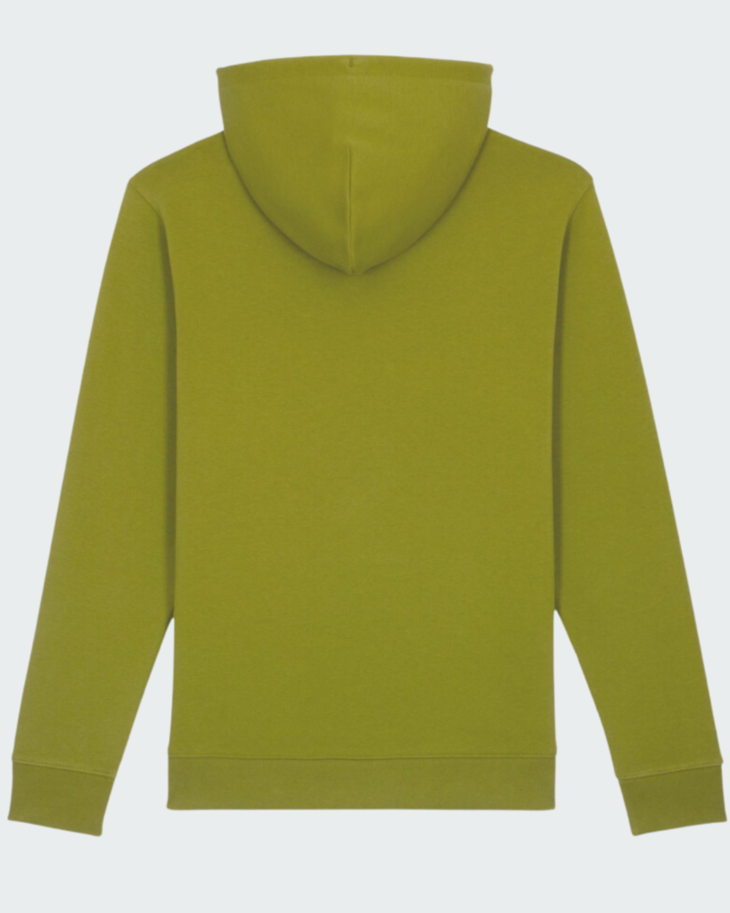 Sweat Capuche Olive Dos