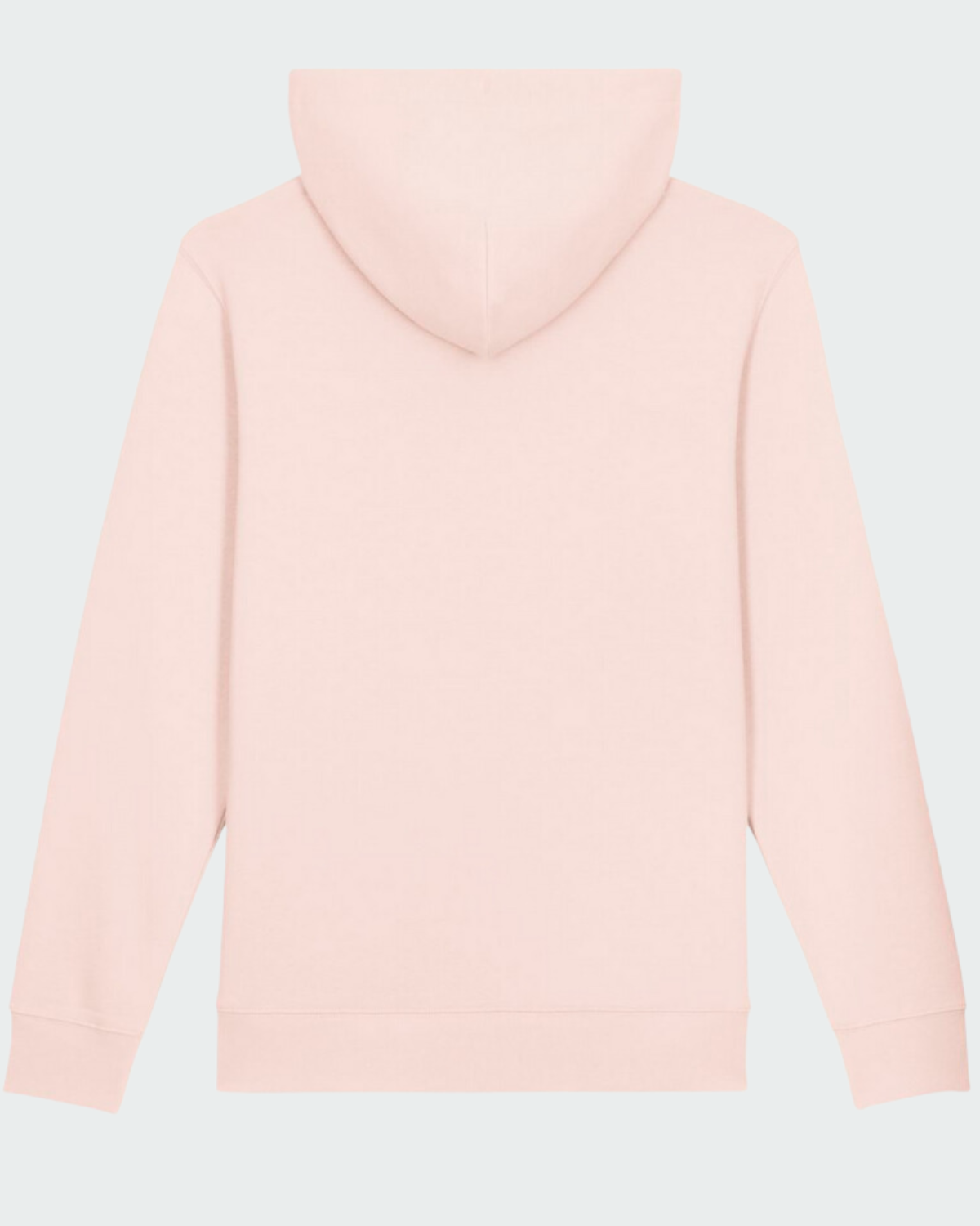 Sweat Capuche Rose Poudré Dos