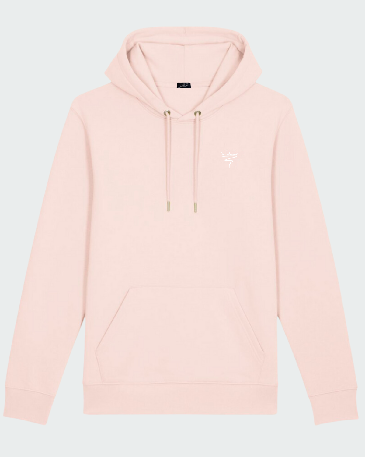 Sweat Capuche Rose Poudré