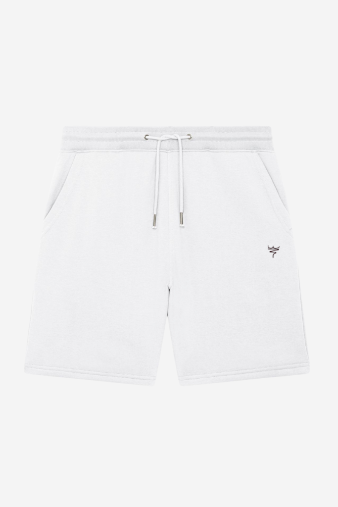 Short Coton Bio Blanc Neige