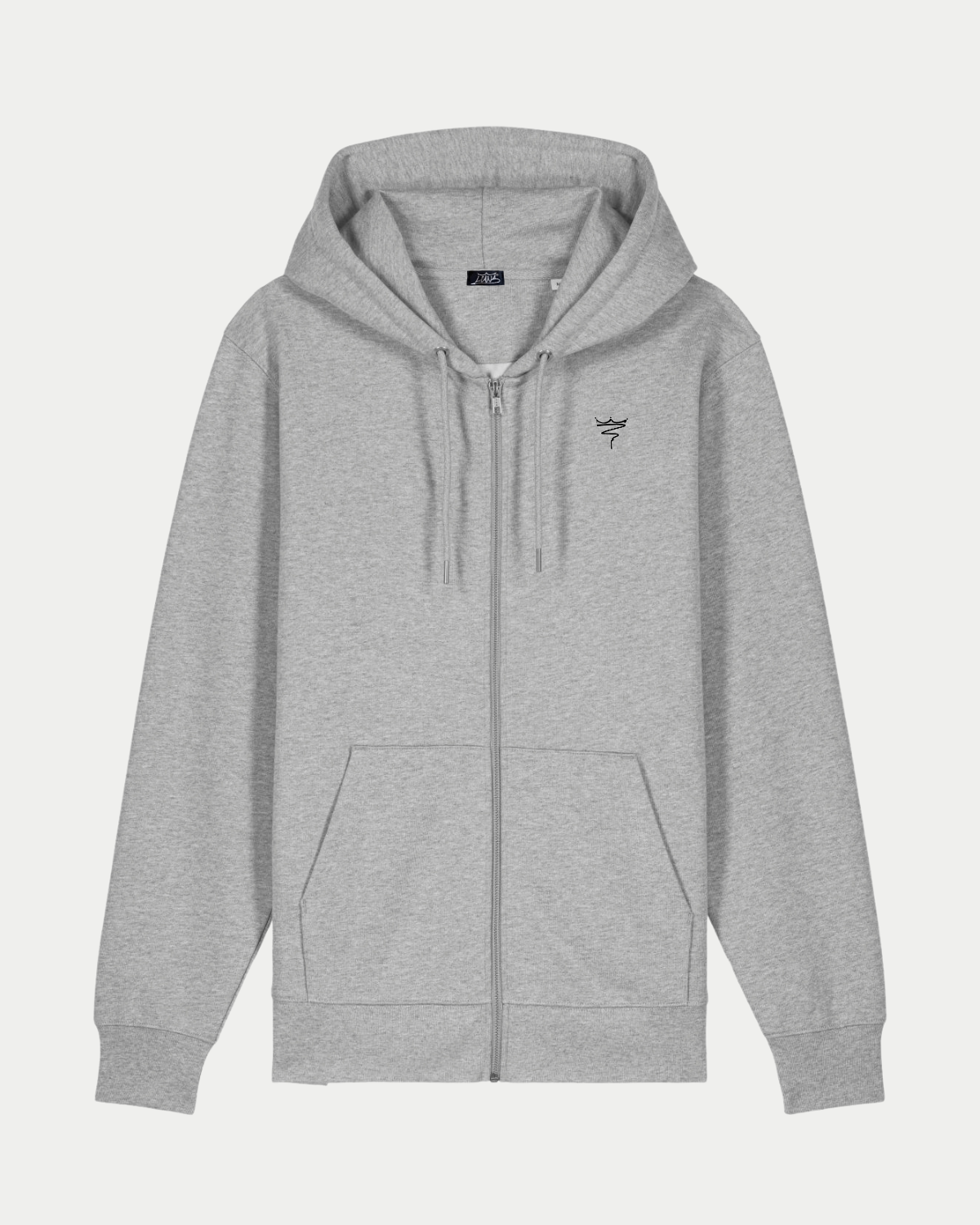 Sweat Capuche Zip Poussière de Roche