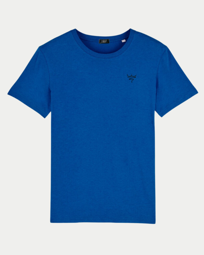 T-Shirt Coton Bio Bleu de Travail