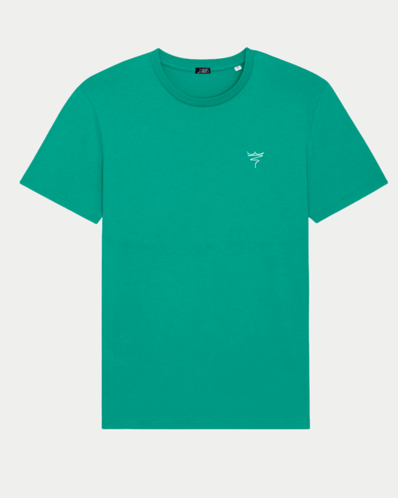 T-Shirt Coton Bio Vert Malachite