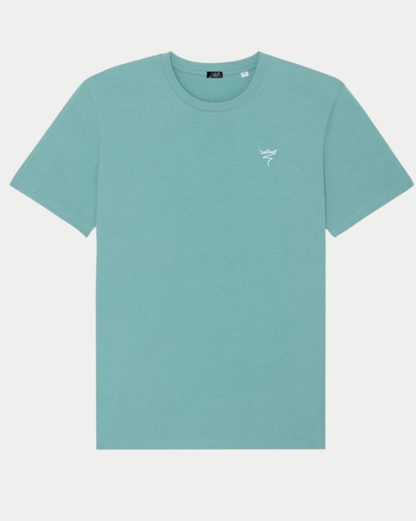 T-Shirt Coton Bio Vert Monstera