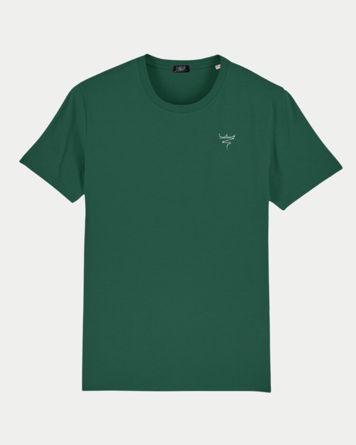 T-Shirt Coton Bio Vert Pinède