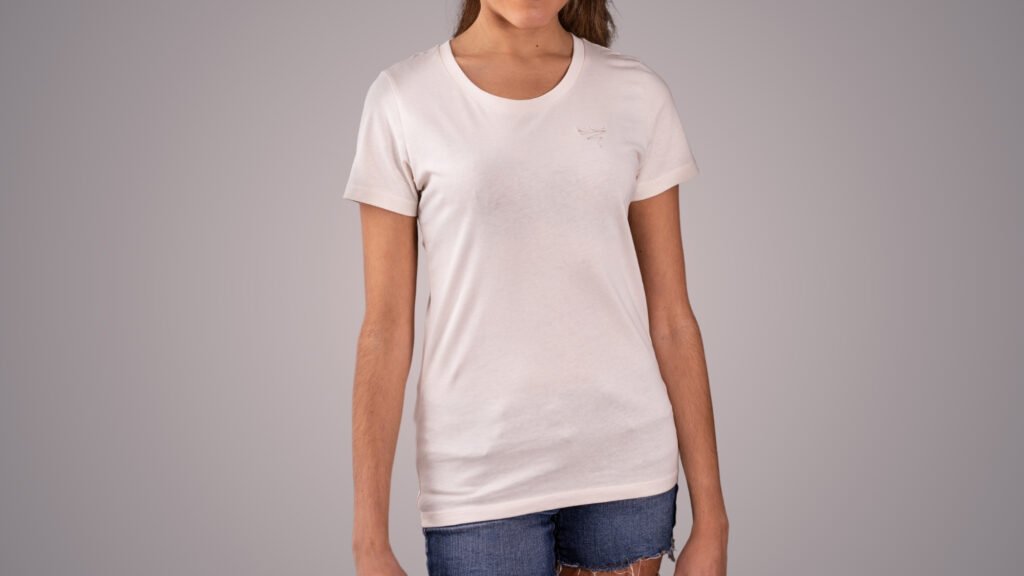 T-Shirt Blanc Vintage Coton Bio