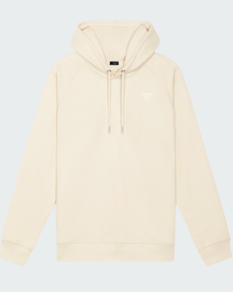 Sweat Capuche Naturel Face