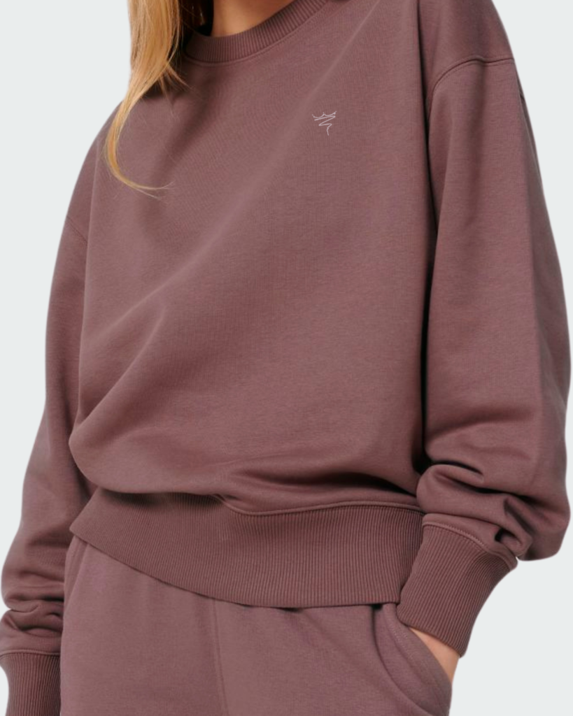 Sweat Loose Café Femme