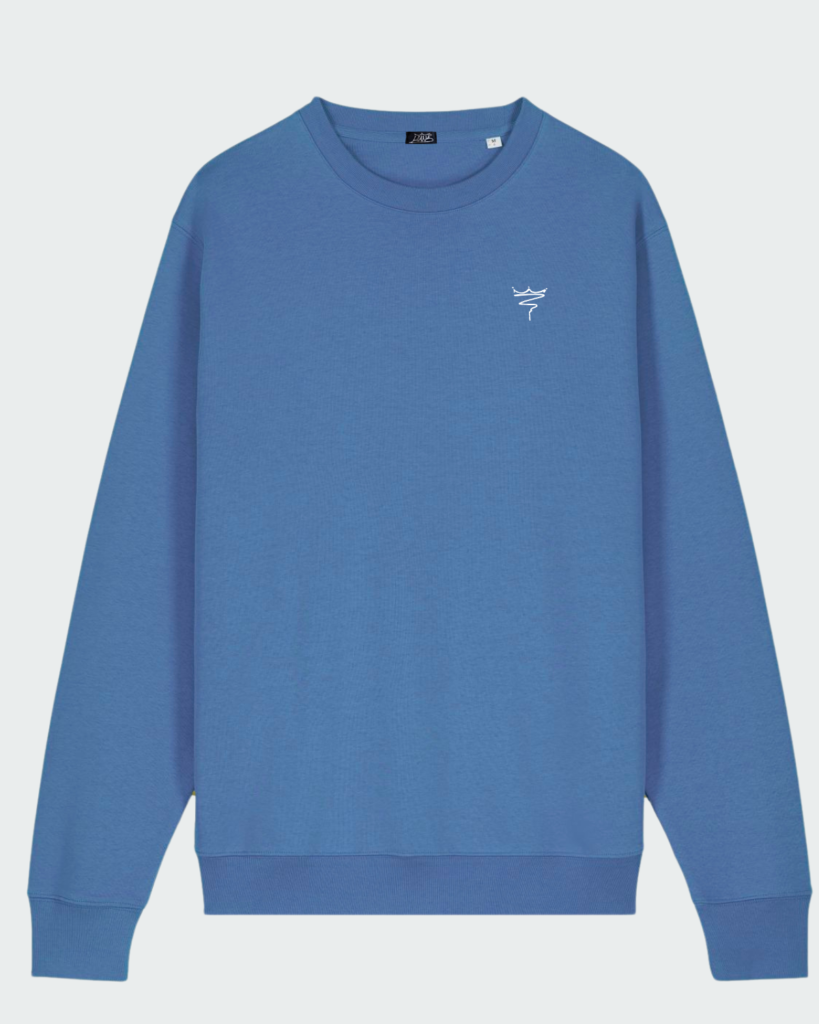 Sweat Unisexe Lumière Bleue