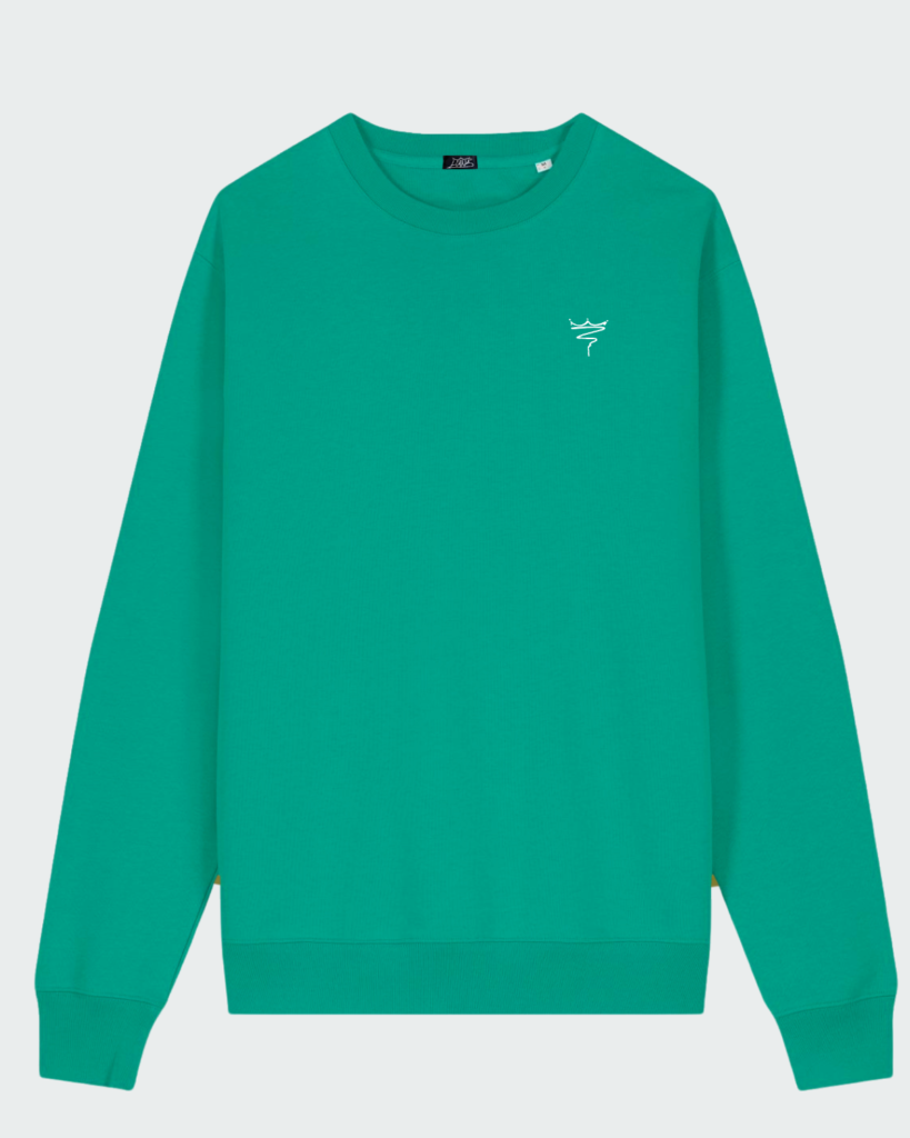 Sweat Unisexe Vert Malachite