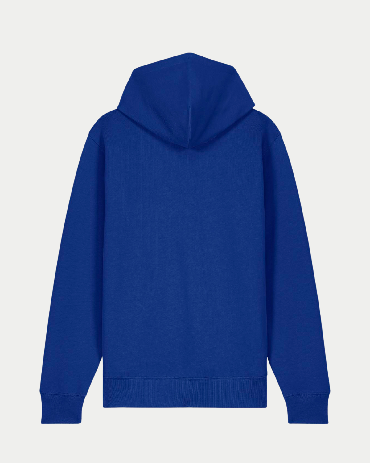 Sweat Capuche Zip Bleu de Travail Dos