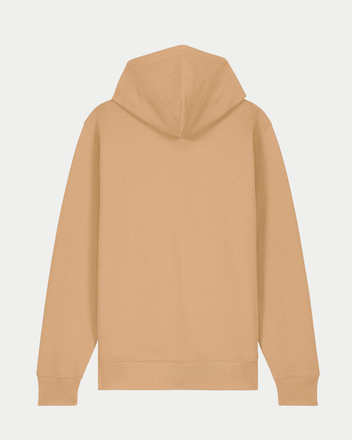 Sweat Capuche Zip Latte Dos