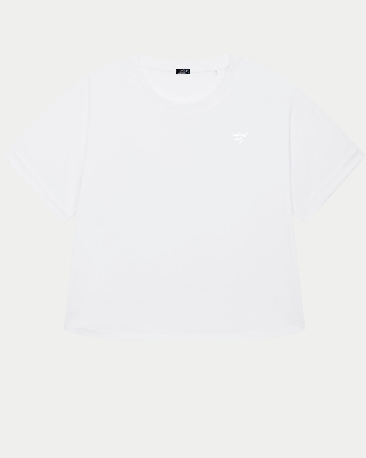 T-Shirt Ample Femme Blanc Neige